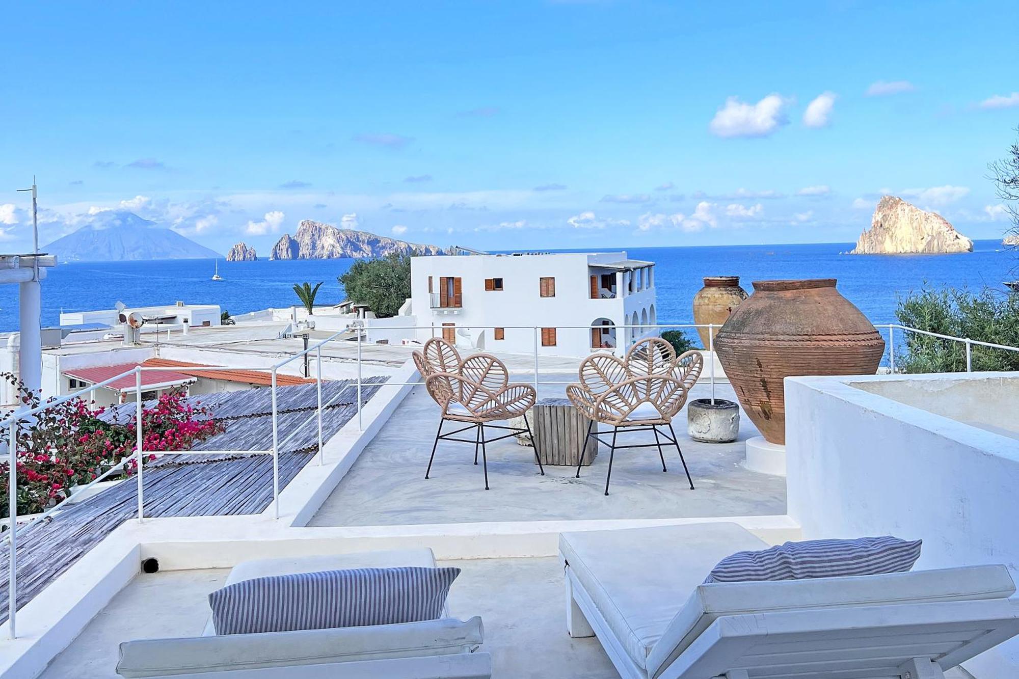 Casa Perla Apartment Panarea Ngoại thất bức ảnh